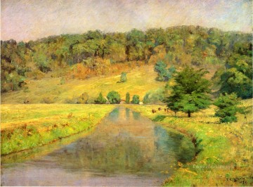  Diana Arte - Gordon Hill paisajes impresionistas de Indiana Theodore Clement Steele river
